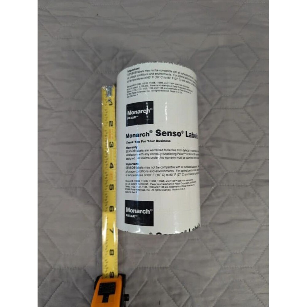 Monarch Paxar 1155 White Price Gun Labels Senso